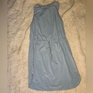 Athleta Sleeveless Gray/blue Dress